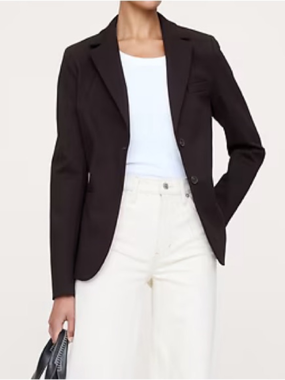 NWT! Banana Republic Slim Everywhere Ponte Blazer Ganache Brown - Multiple 🩶